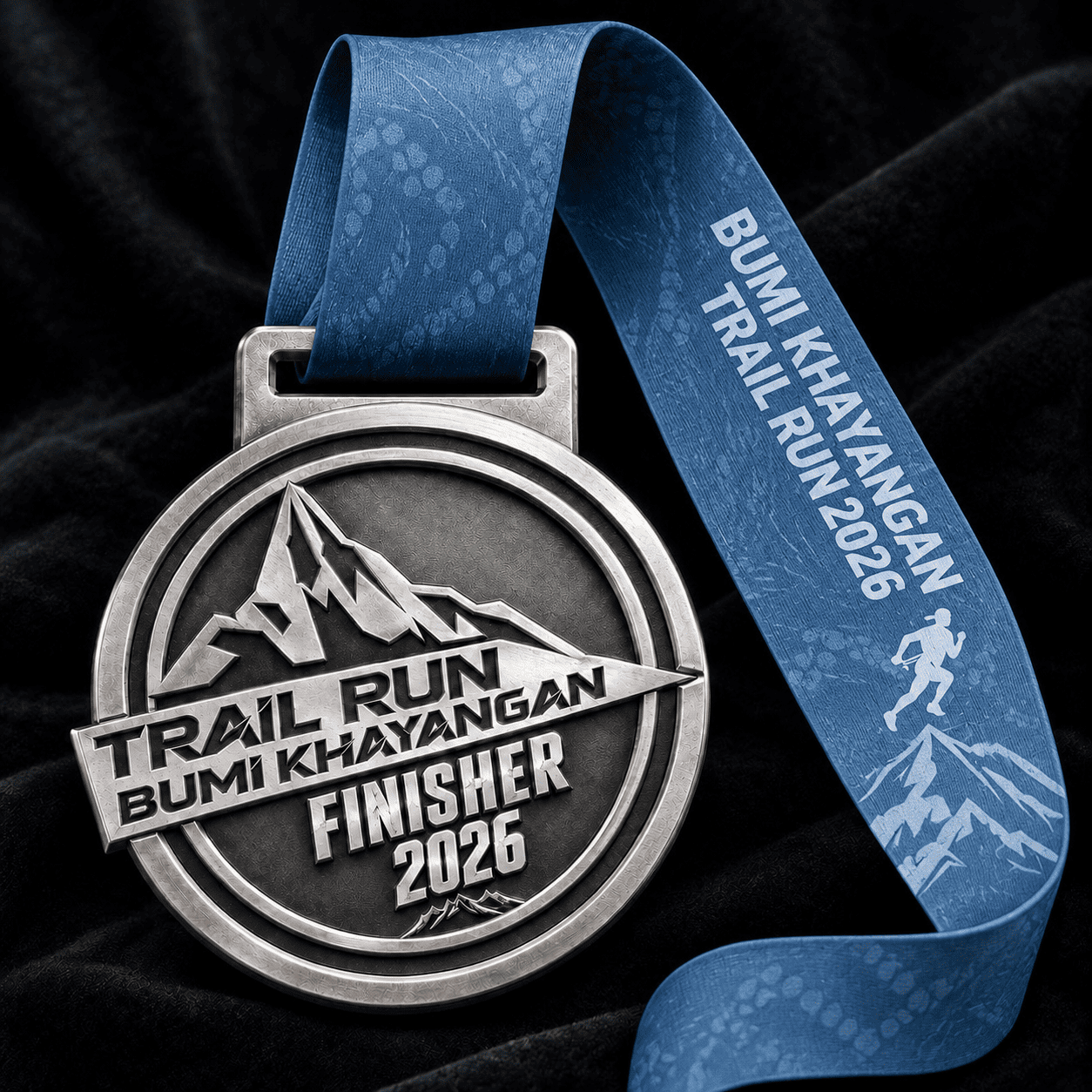 Medali Finisher Bumi Khayangan Trail Run 2026